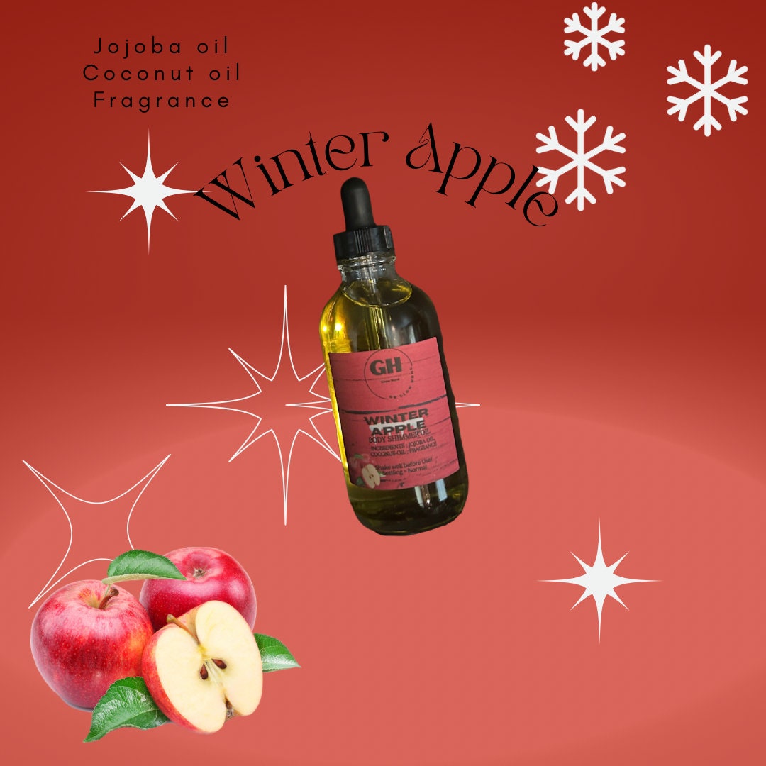 Scented Oil, Winter Apple, Body Oil Fragrance, Fall Scents