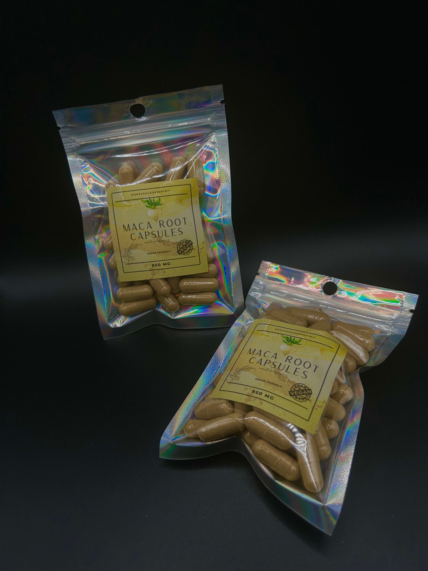 Maca Root Capsules 950 MG Vegan Friendly