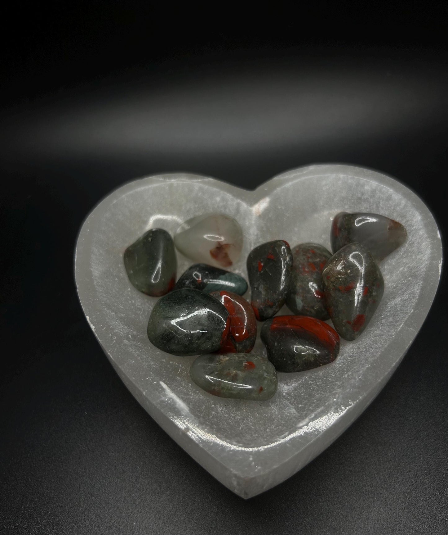 Natural BloodStone , Crystal Healing, Tumbled Crystals