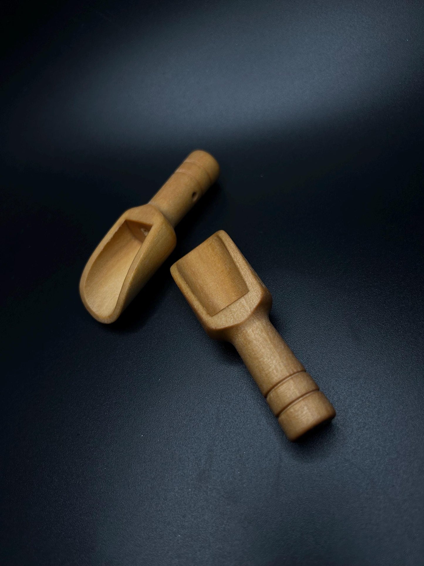 Wooden Bath Salt Scooper, Small Eco-Friendly Scoop for Bath Salts, Spices, Herbs, and DIY Skincare, Spa Accessory and Gift