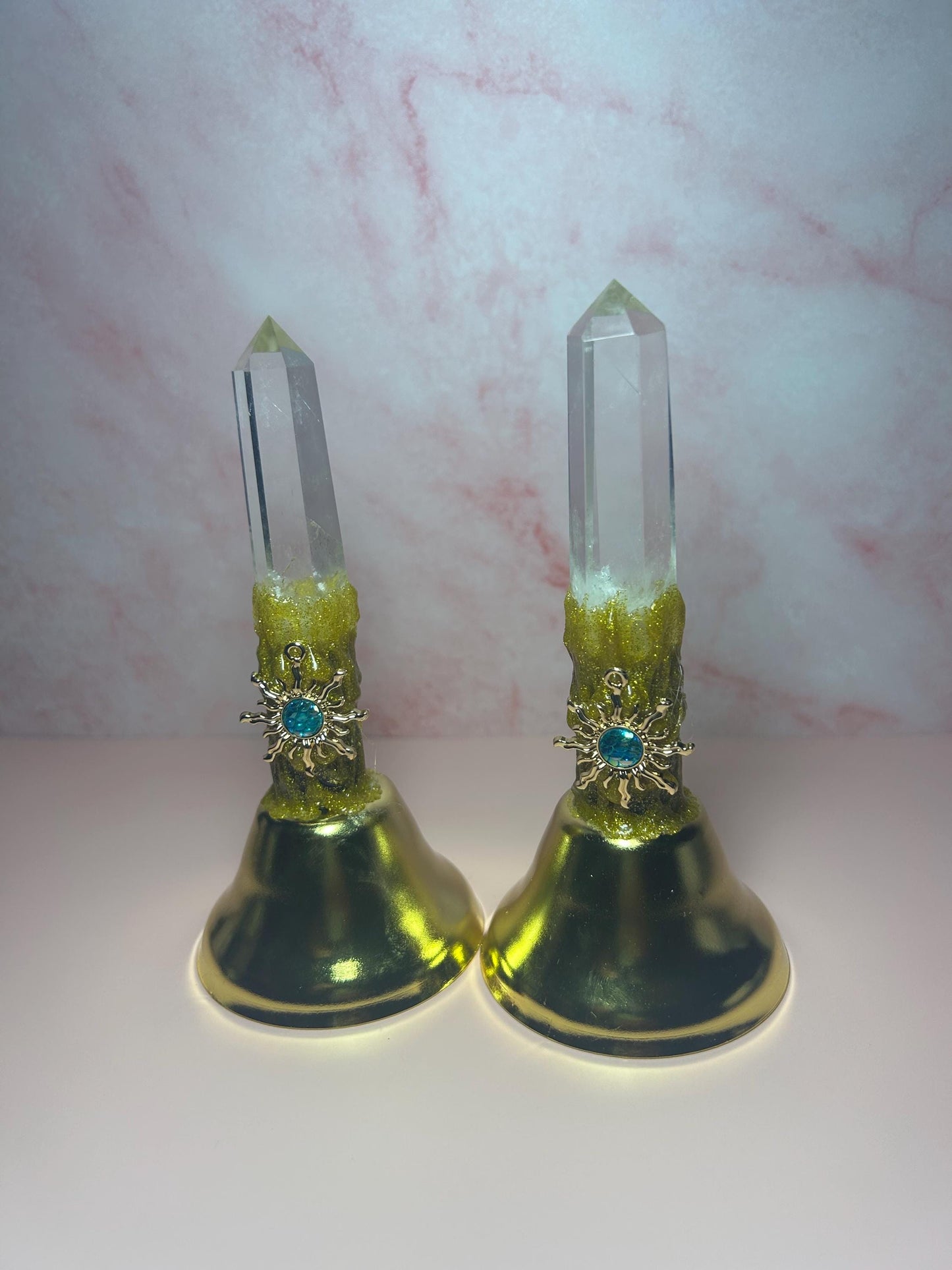 Crystal Quartz Bell for Sound Healing, Meditation, Energy Clearing, Chakra Balancing, High Vibration Decor, Spiritual Gift