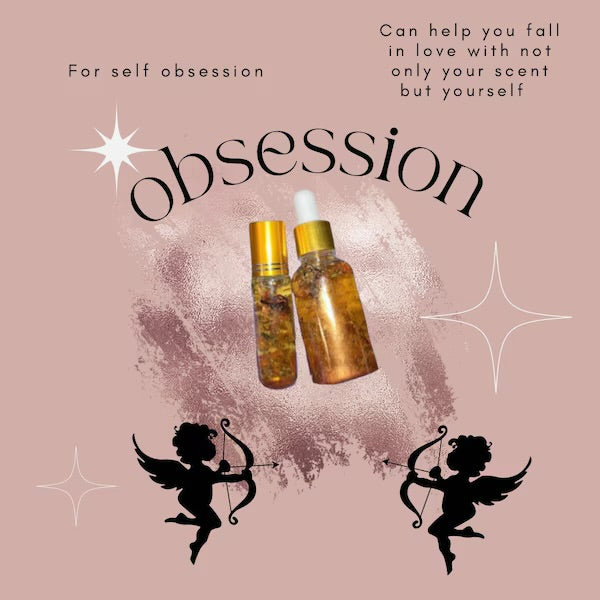 Obsession Body Oil, Self Love & Beauty Oil, Manifestation Inspired, Spiritual Self Care, Witchy Gift