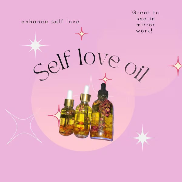 Self Love Intention Oil, Self Care Spiritual Oil, Confidence and Self Concept Oil, Manifestation Tool, Law of Assumption