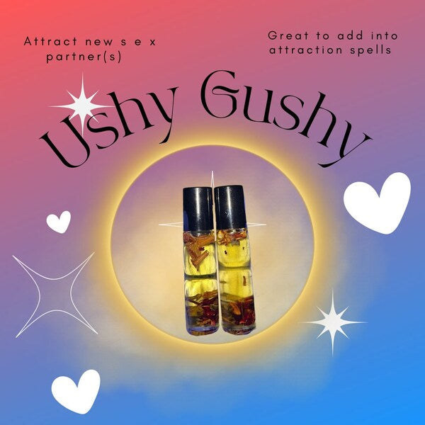 Ushy Gushy Intention Oil, Love & Sensuality Inspired Oil, Confidence Romance Spiritual Oil, Spiritual Self Care, Dopesouldopespirit