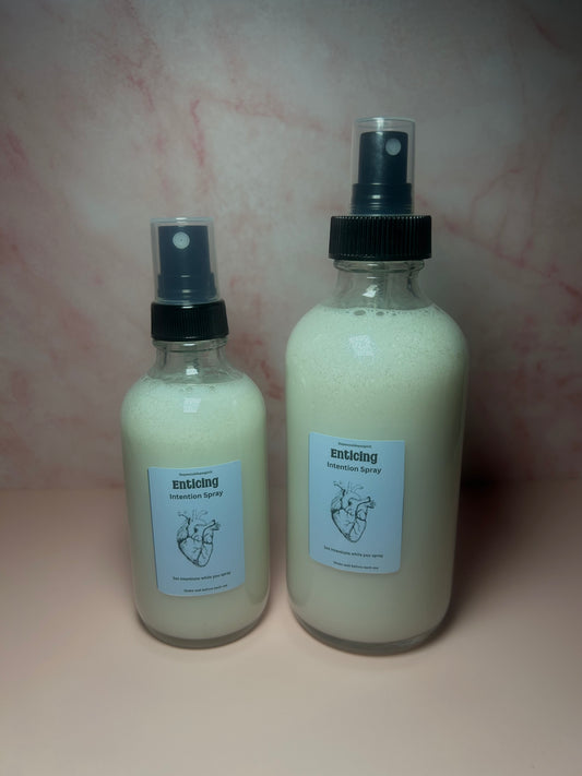 Enticing Intention Spray, Glamour & Confidence Mist, Magnetic Aura, Beauty Ritual, Self Love, Spiritual Spray