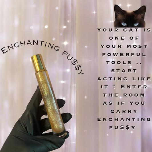 Enchanting Pssy Intention Oil, Sensuality & Attraction Inspired Oil, Feminine Confidence, Personal Magnetism, Dopesouldopespirit
