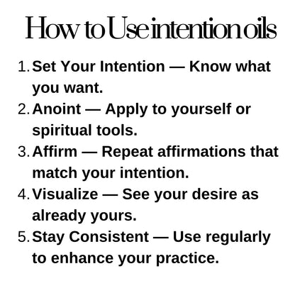 Nympho Intention Oil 10ml, Desire & Attraction Oil, Sensuality, Magnetism, Confidence Roll On