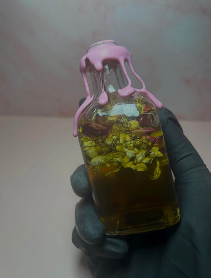 Face Card Activated Honey Jar, Handmade Beauty Inspired Jar, Self Love & Confidence Decor, Spiritual Altar Accessory, Unique Gift