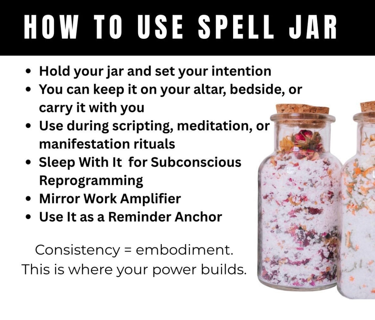 Custom Pretty Privilege Intention Jar, Beauty & Attraction Sugar Jar, Personalized Glamour Jar, Rose Quartz, Confidence Self Love, 4oz