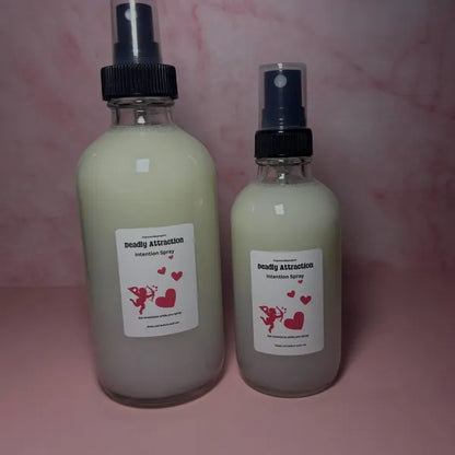 Deadly Attraction Intention Spray, Attraction Inspired Spiritual Self Care, Manifestation Spray, Witchy Altar Supplies