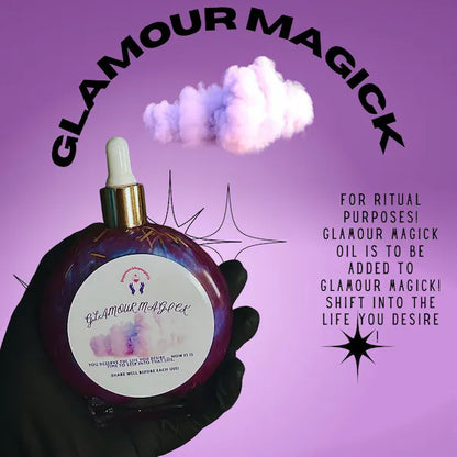 Glamour Magick Intention Oil, Handmade Beauty Inspired Spiritual Oil, Self Love and Confidence Oil