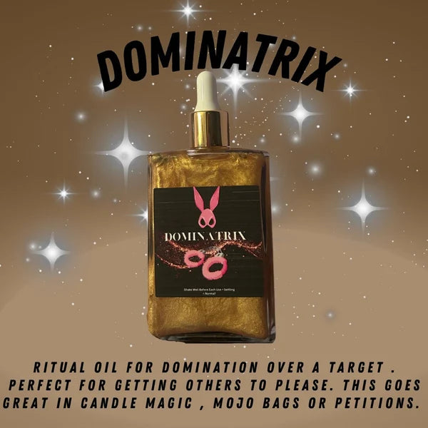 Dominatrix Intention Oil, Confidence & Personal Power, Assertive Energy, Personal Magnetism, Empowerment Oil, Spiritual Self Care