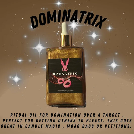 Dominatrix Intention Oil, Confidence & Personal Power, Assertive Energy, Personal Magnetism, Empowerment Oil, Spiritual Self Care