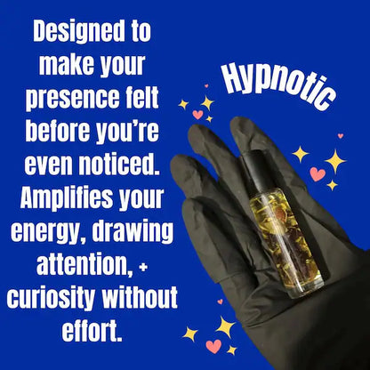 Hypnotic Intention Oil, Attraction Inspired Spiritual Oil, Confidence and Self Concept Oil, Manifestation Tool, Law of Assumption