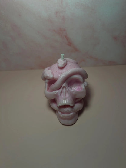Return to Me Pink Skull Candle, Specific Person Inspired Candle, Love & Reconciliation Intention, Romance, Spiritual Self Care Candle