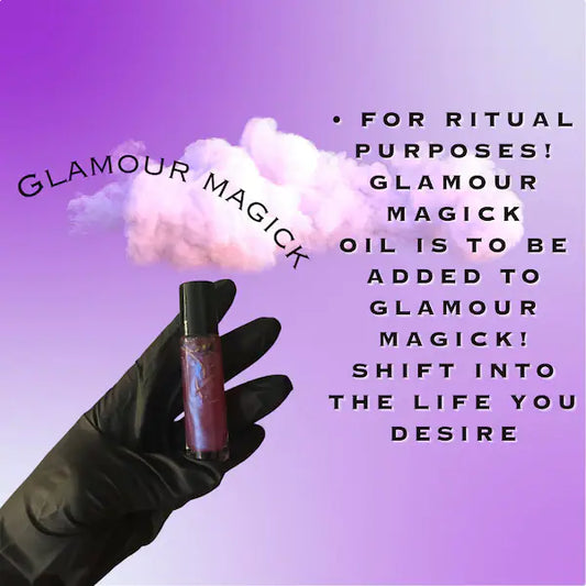 Glamour Magick Oil, Beauty & Confidence Intention Oil, Manifestation Inspired, Spiritual Self Care Gift, Witchy Gift, 10ML