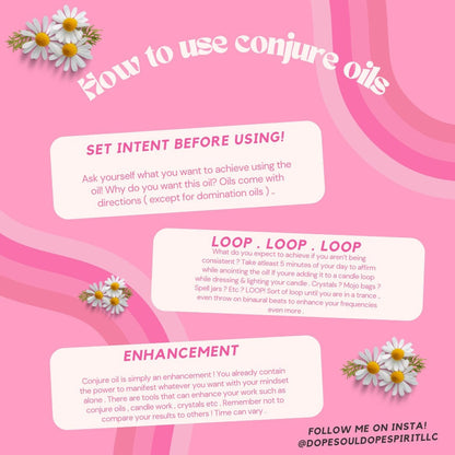 Deadly Attraction Intention Oil for Love, Power, Attention, Increase Sexual Energy, Magnetic Charm, 1oz Roll On