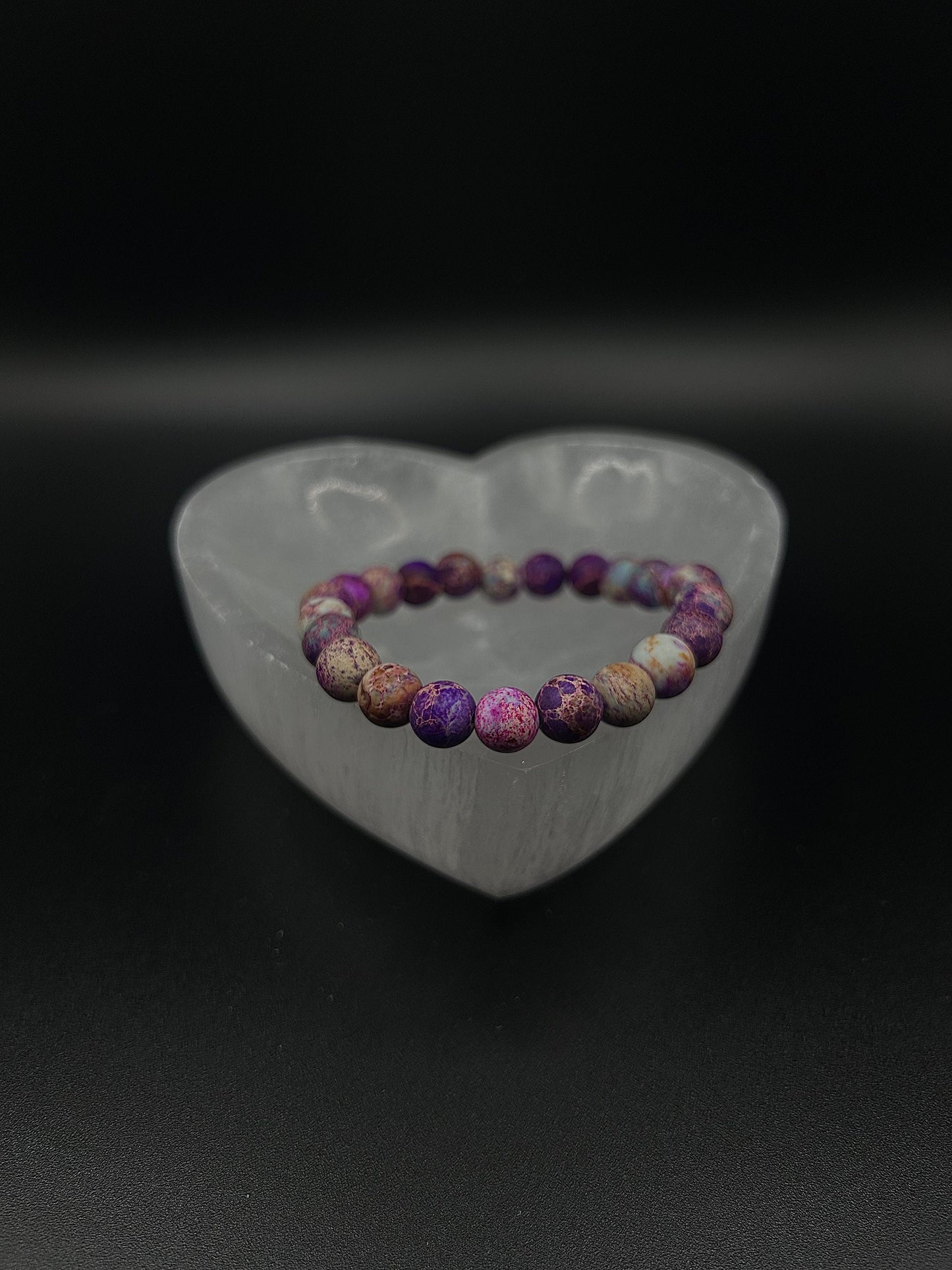 Galaxy Sea Sediment Imperial Jasper Bracelet 7.5inch