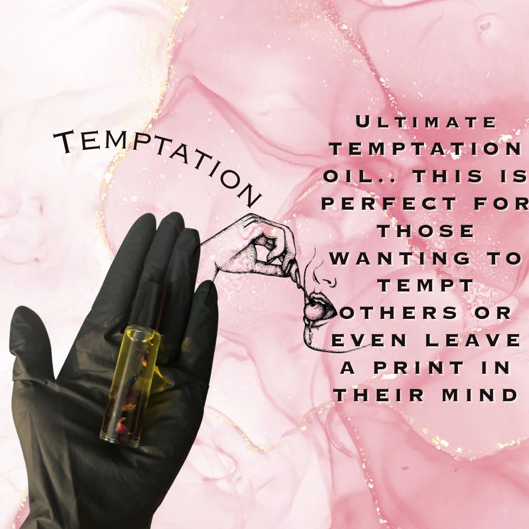 NEW 10ML Temptation Oil | Dopesouldopespirit | Seduction Oil | Pheromone oil | Attraction spell | Intention Oil | Dopesoulmani
