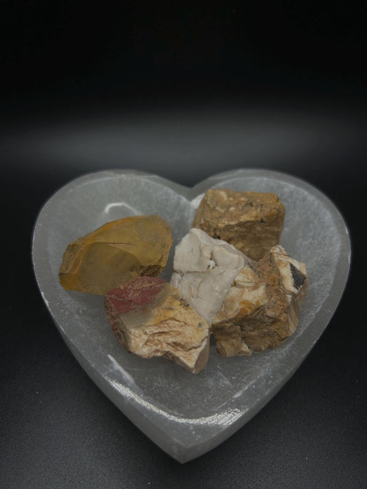 Grounding Crystals, Mookaite Crystal Gemstone Australia Rough Stone 1x