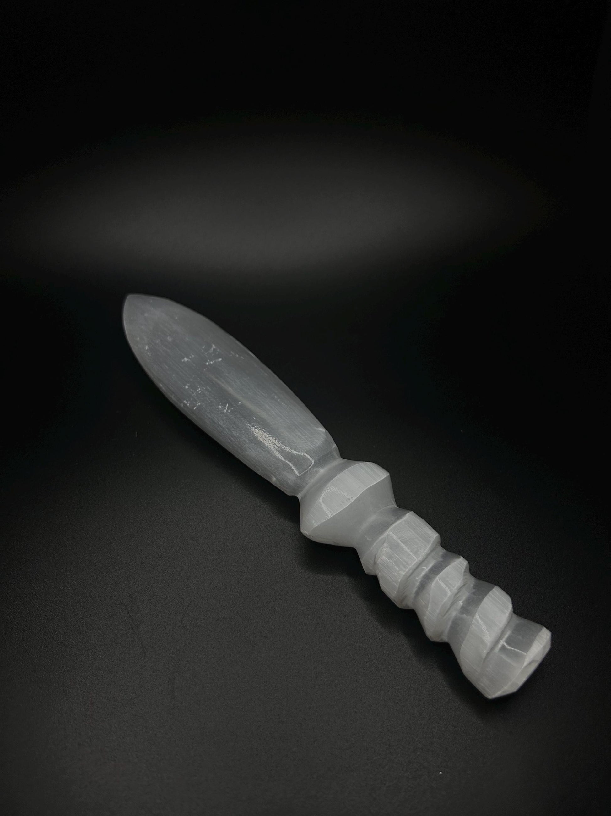 Extra Large Selenite Stick Raw , Crystal Healing, Balancing Crystals Gift