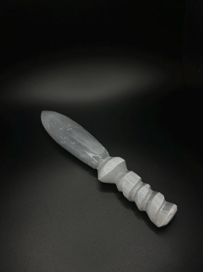 Extra Large Selenite Stick Raw , Crystal Healing, Balancing Crystals Gift