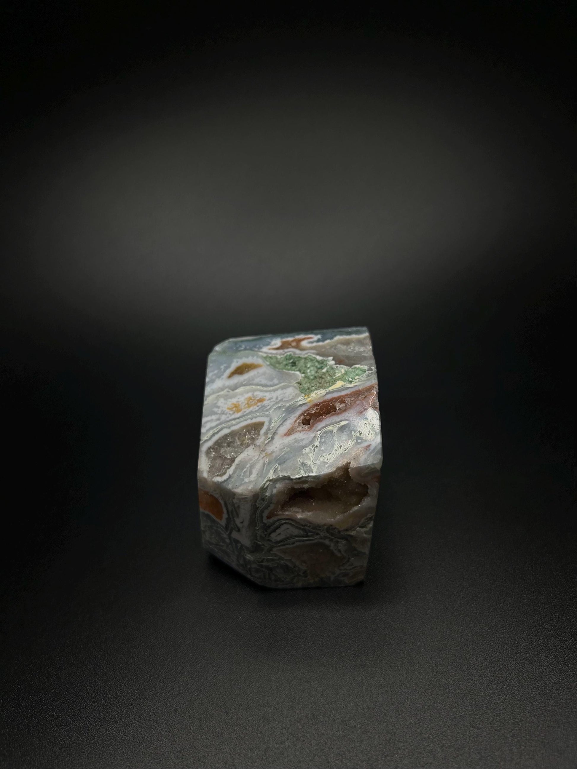 Moss Agate, Heart Chakra Healing Stone for Self Love, Raw Natural Crystal for Energy Cleansing, Emotion