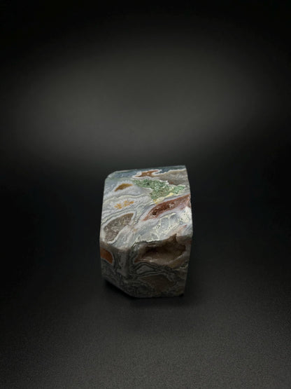 Moss Agate, Heart Chakra Healing Stone for Self Love, Raw Natural Crystal for Energy Cleansing, Emotion