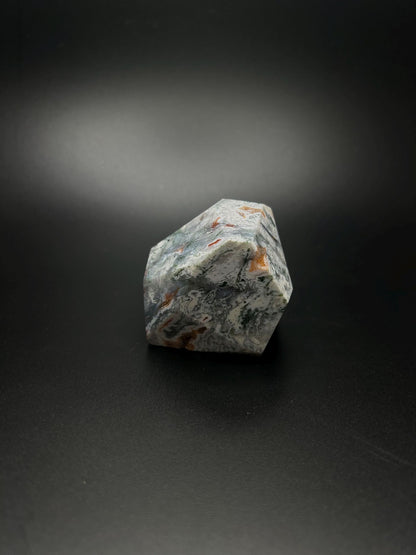 Crystal Healing, Moss Agate Raw Natural Crystal, Heart Chakra Healing Stone for Self Love, Energy Cleansing, Emotion