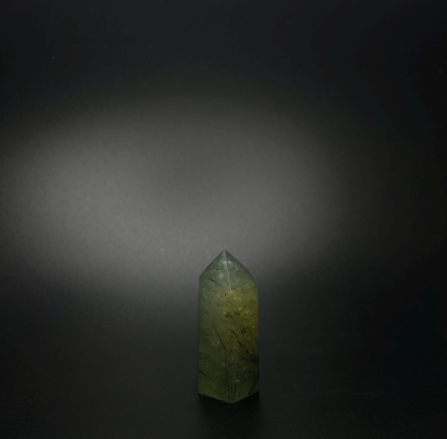 Green Crystal, Prehnite Crystal for Healing, Harmony, High Vibrational Gemstone for Meditation, Protection, Inner Peace