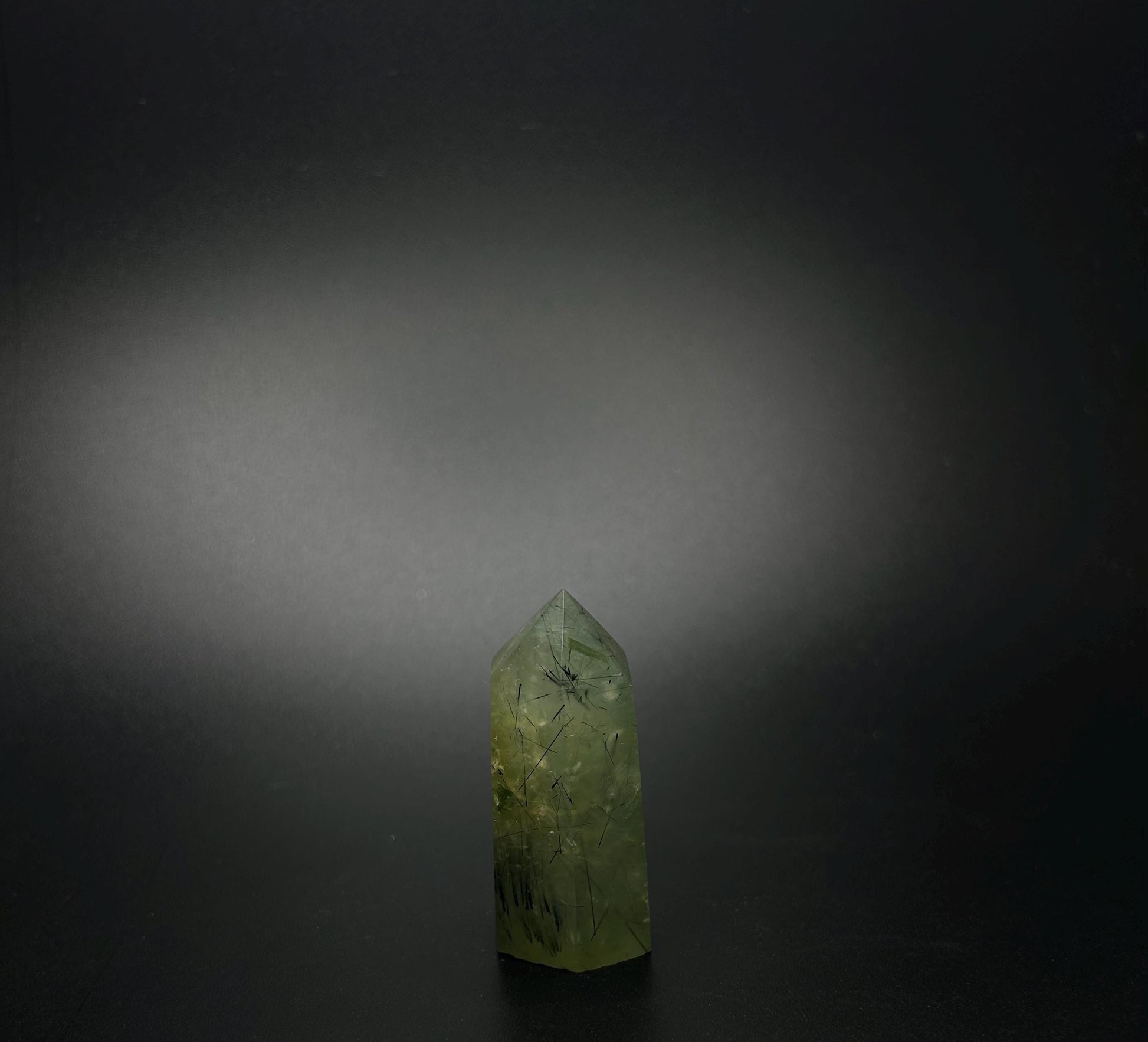 Green Crystal, Prehnite Crystal for Healing, Harmony, High Vibrational Gemstone for Meditation, Protection, Inner Peace