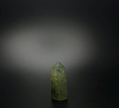 Green Crystal, Prehnite Crystal for Healing, Harmony, High Vibrational Gemstone for Meditation, Protection, Inner Peace