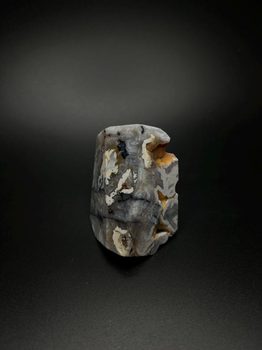 Pink Moss Agate Crystal, Heart Chakra Healing Stone for Self Love And Balance, Raw Natural Moss Agate Crystal for Energy Cleansing, Emotion