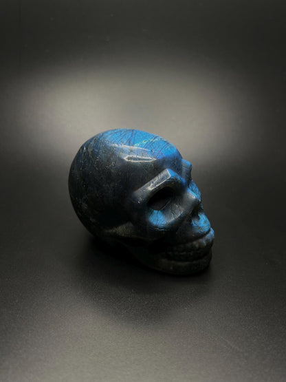 Stone for Intuition, Protection, Chakra Meditation Crystal, Raw Labradorite, Crystal Stone, Skull Crystal