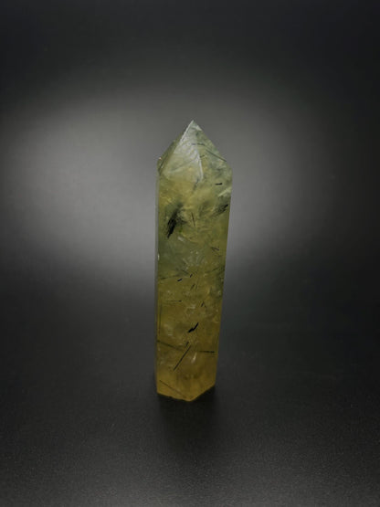 Natural Gemstone, Green Prehnite Crystal for Healing, Harmony, High Vibrational for Meditation, Protection, Inner Peace