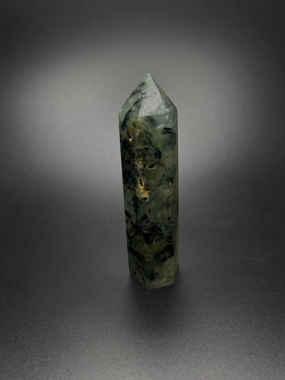 Green Crystal, Prehnite Crystal for Healing, Harmony, High Vibrational Gemstone for Meditation, Protection, Inner Peace