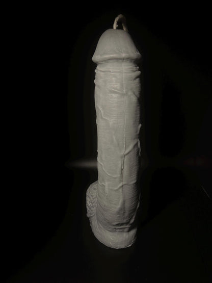 XXL Black Penis Shaped Candle, Witchcraft Supplies, Altar Ritual, Gift For Witch , Soy Wax