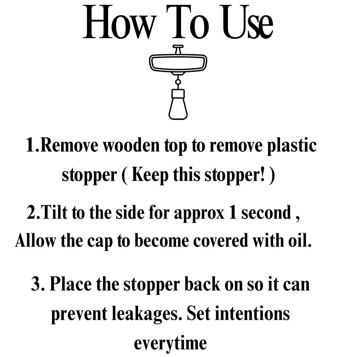 Manifesting Money Car Diffuser - Enchanted Prosperity Air Freshener, Abundance Crystal Car Charm, Wealth & Success Spiritual Gift 14ML