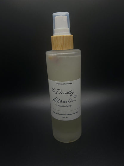 Deadly Attraction Intention Spray, Attraction Spell, Manifesting Spray, Altar Supplies
