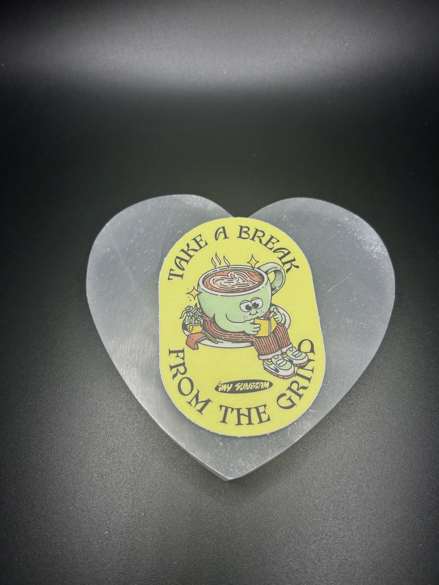 Take a Break Sticker - Mental Health Awareness, Self-Care Sticker for Laptop, Water Bottle, Notebook, Motivational Wellness Gift