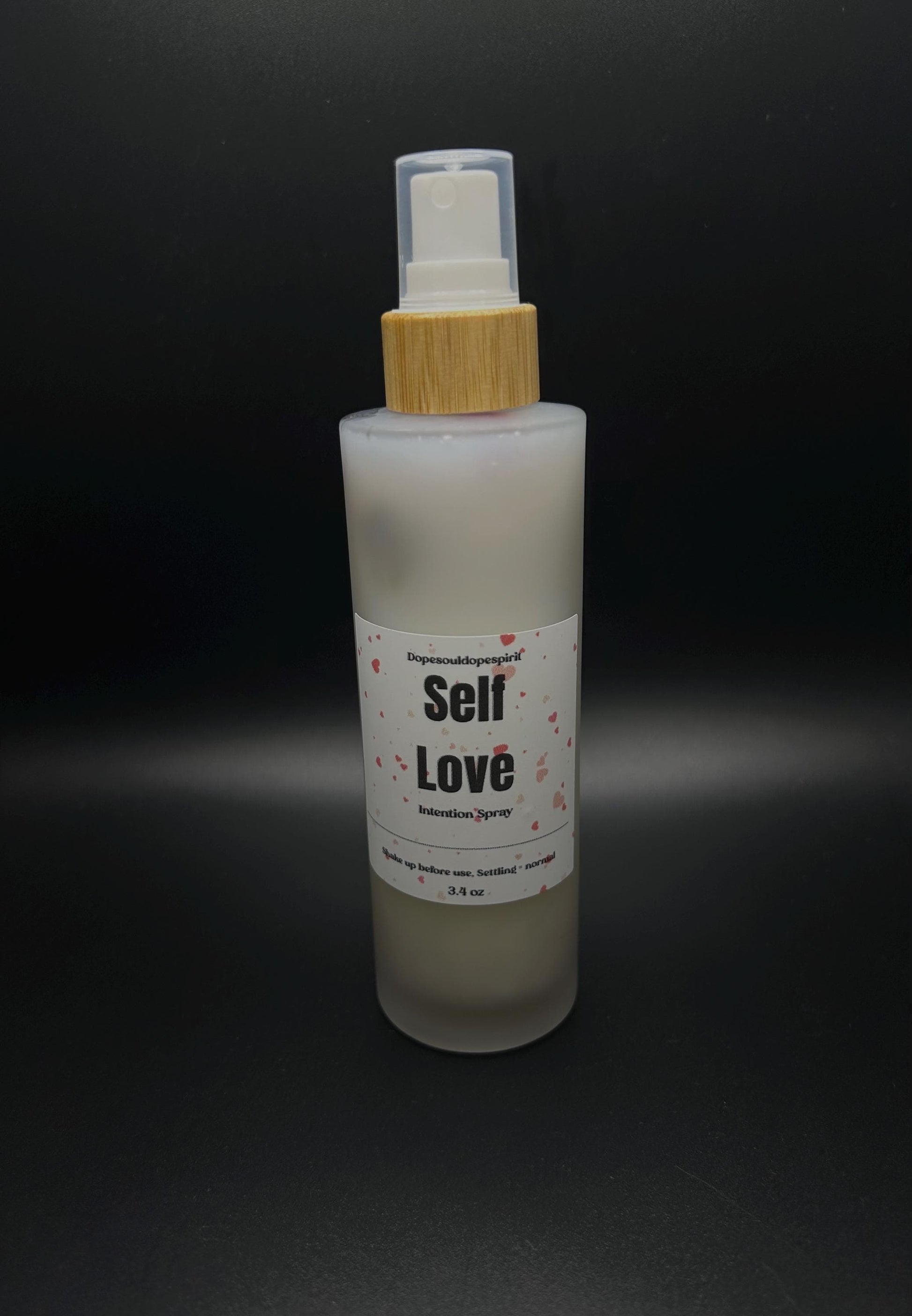 Self Love Intention Spray, Confidence, Healing Mist for Self-Care, Manifestation & Aura Cleansing Spray