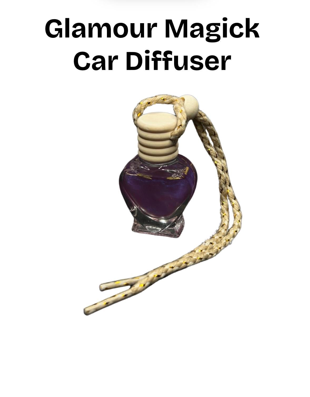 Glamour Magic Car Diffuser, Beauty And Confidence Spell Diffuser,Attraction, Charisma Ritual Air Freshener, Manifestation Car Charm 9ML