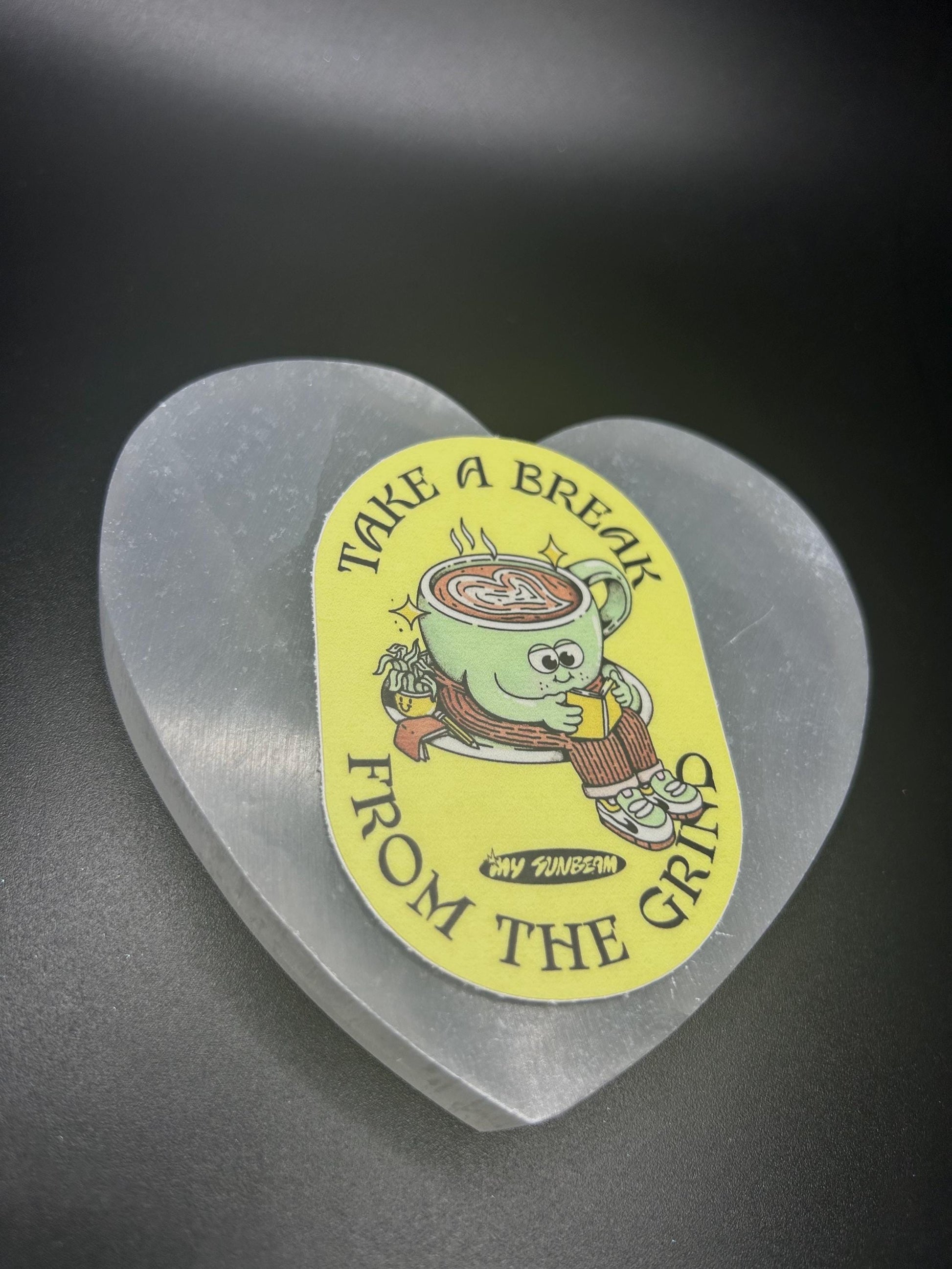 Take a Break Sticker - Mental Health Awareness, Self-Care Sticker for Laptop, Water Bottle, Notebook, Motivational Wellness Gift