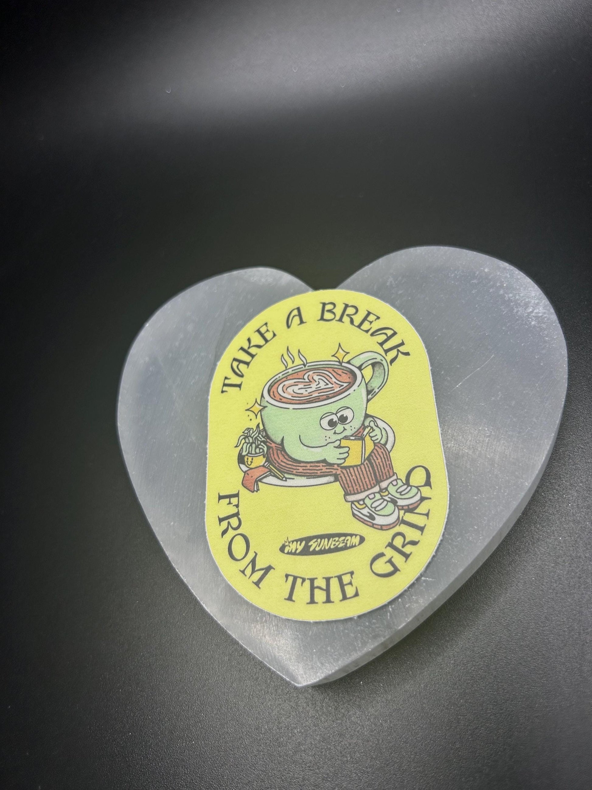 Take a Break Sticker - Mental Health Awareness, Self-Care Sticker for Laptop, Water Bottle, Notebook, Motivational Wellness Gift