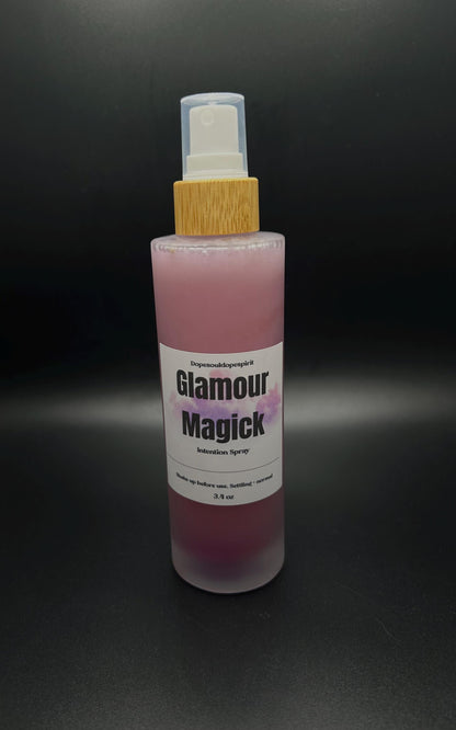 Glamour Magic Intention Spray, Beauty, Confidence Attraction Mist, Aura Enhancing Ritual Spray, Manifestation