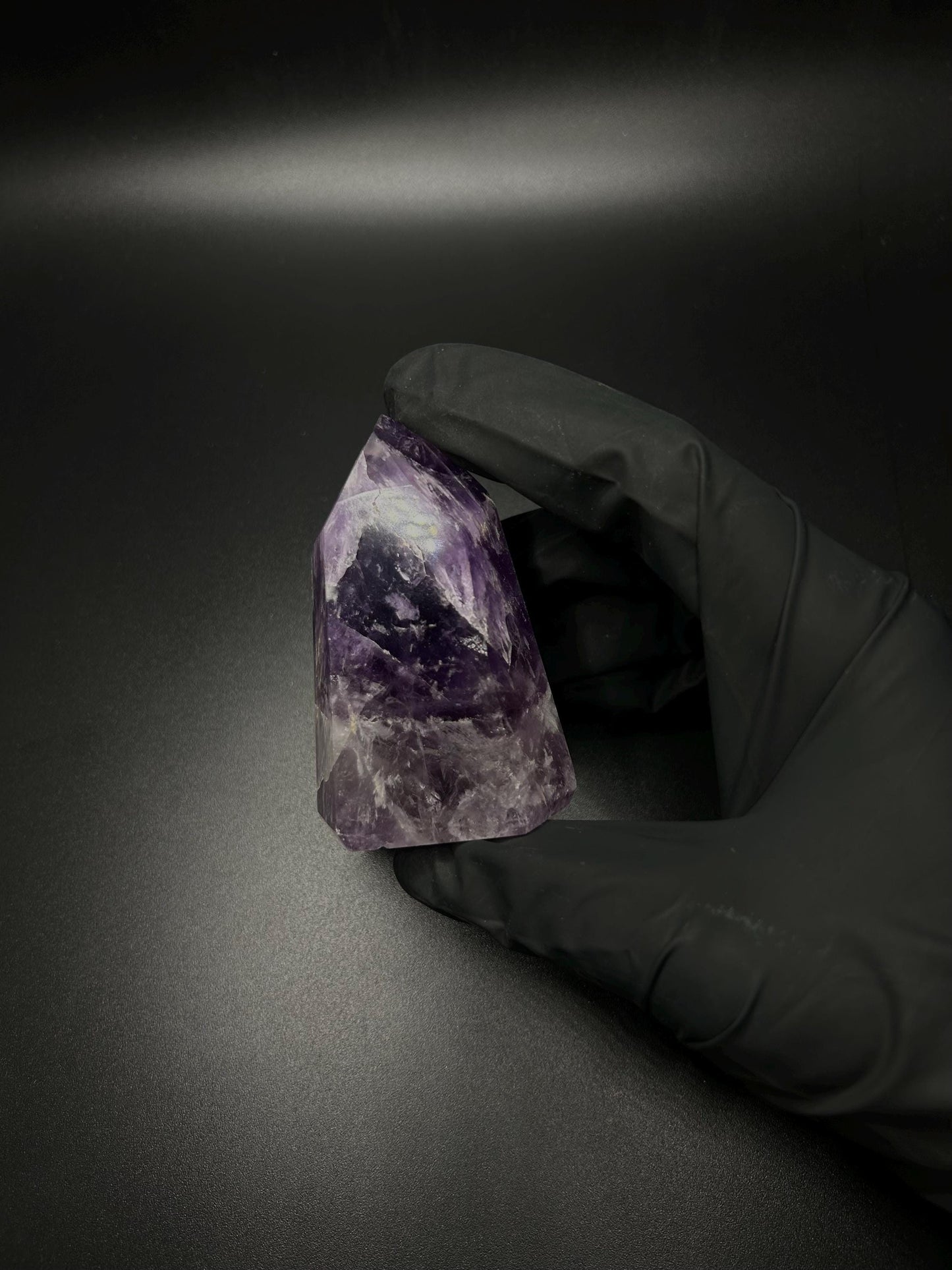 Amethyst Tower, Crystal Stone, Gemstone, Witchy Home Decor, Altar Spell Supplies 100-150 grams 1x