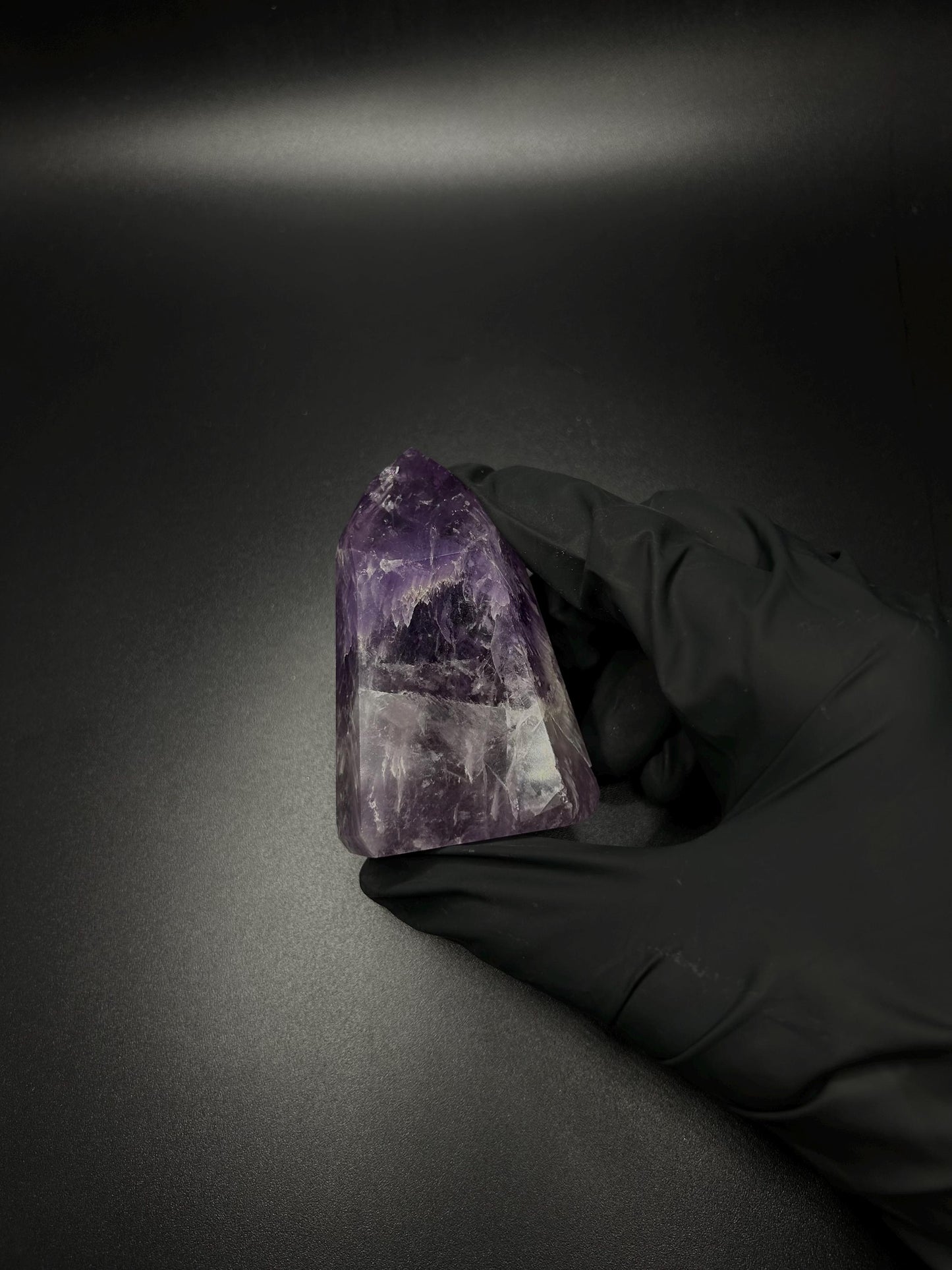 Amethyst Tower, Crystal Stone, Gemstone, Witchy Home Decor, Altar Spell Supplies 100-150 grams 1x