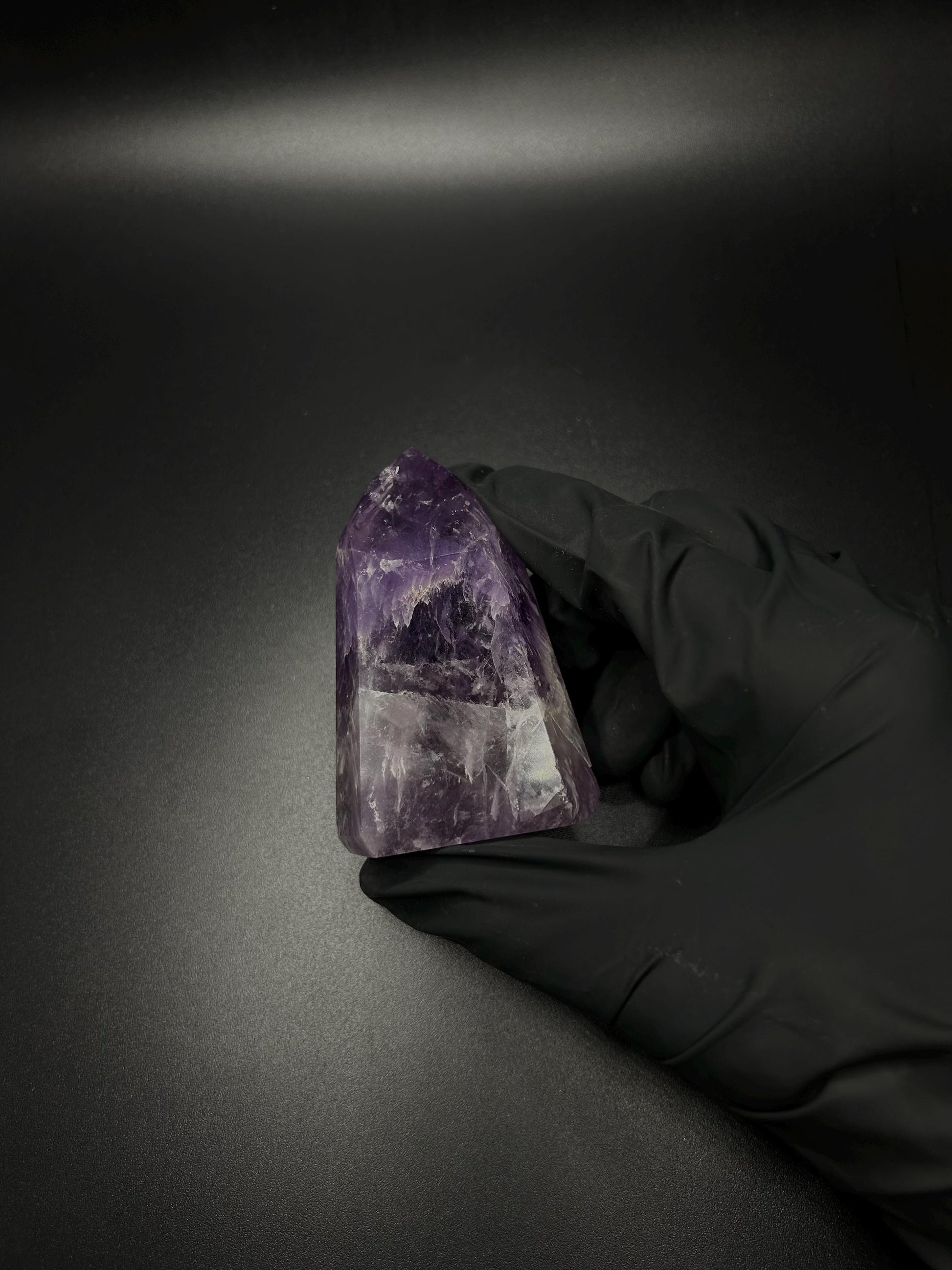 Amethyst Tower, Crystal Stone, Gemstone, Witchy Home Decor, Altar Spell Supplies 100-150 grams 1x