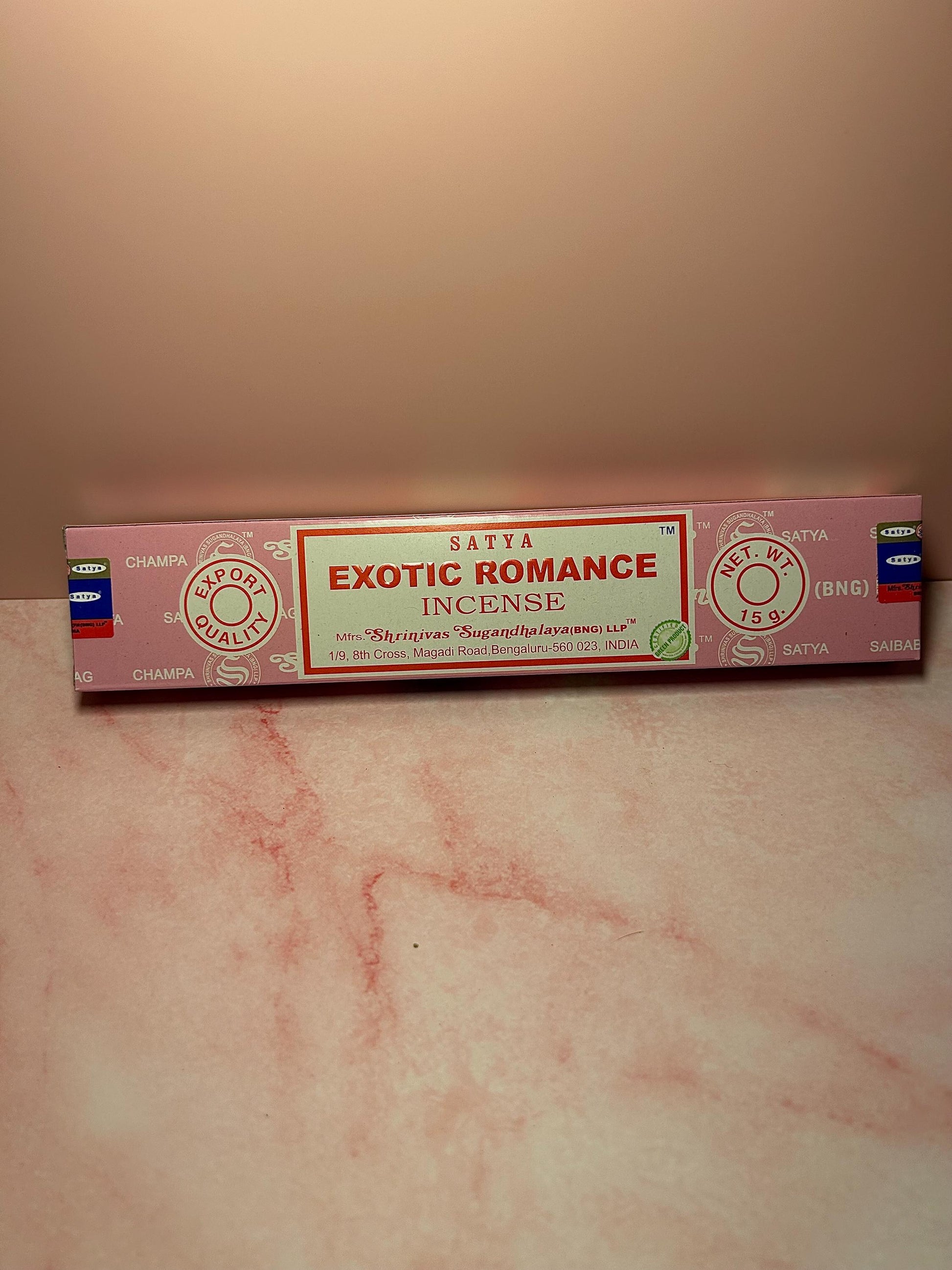 Exotic Romance Incense Sticks, Seductive Scented Incense for Love, Mood Setting, Passion ,Aromatherapy for Attraction