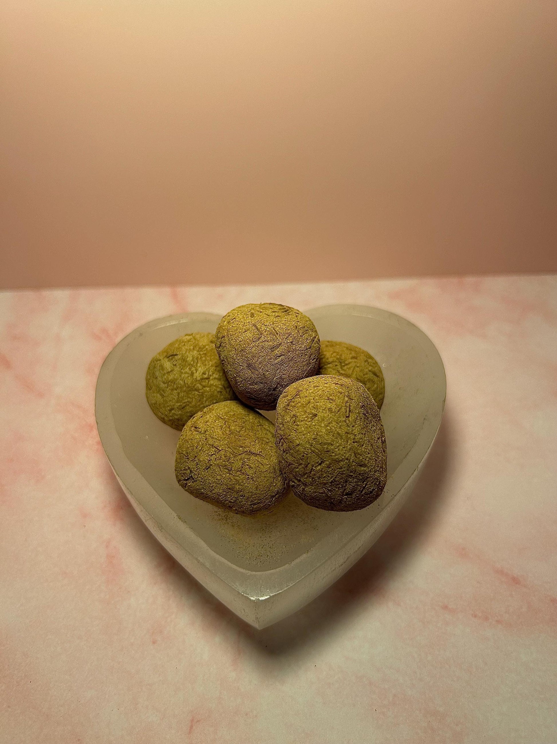 Cinnamon Smudge Balls 5 Pack – Spiritual Cleansing & Protection,!Handcrafted Herbal Incense for Manifestation, Energy Clearing, Money Work